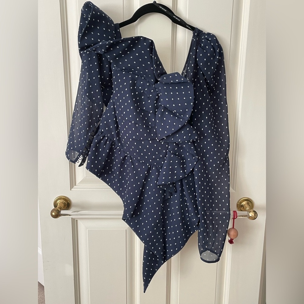 Self Portrait Asymmetrical top.